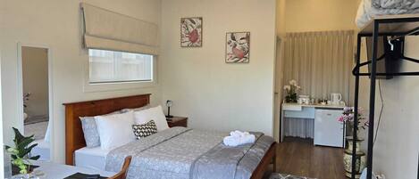 1 habitación, internet y ropa de cama