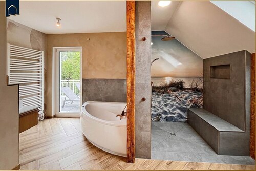 FH "zur blauen Möwe" - Modern natural idyll: Spacious vacation home near the