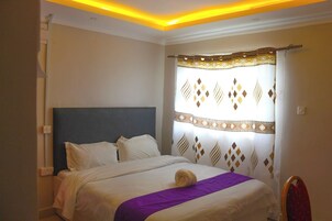 华丽双人房, 城市景观 | 免费 WiFi、床单