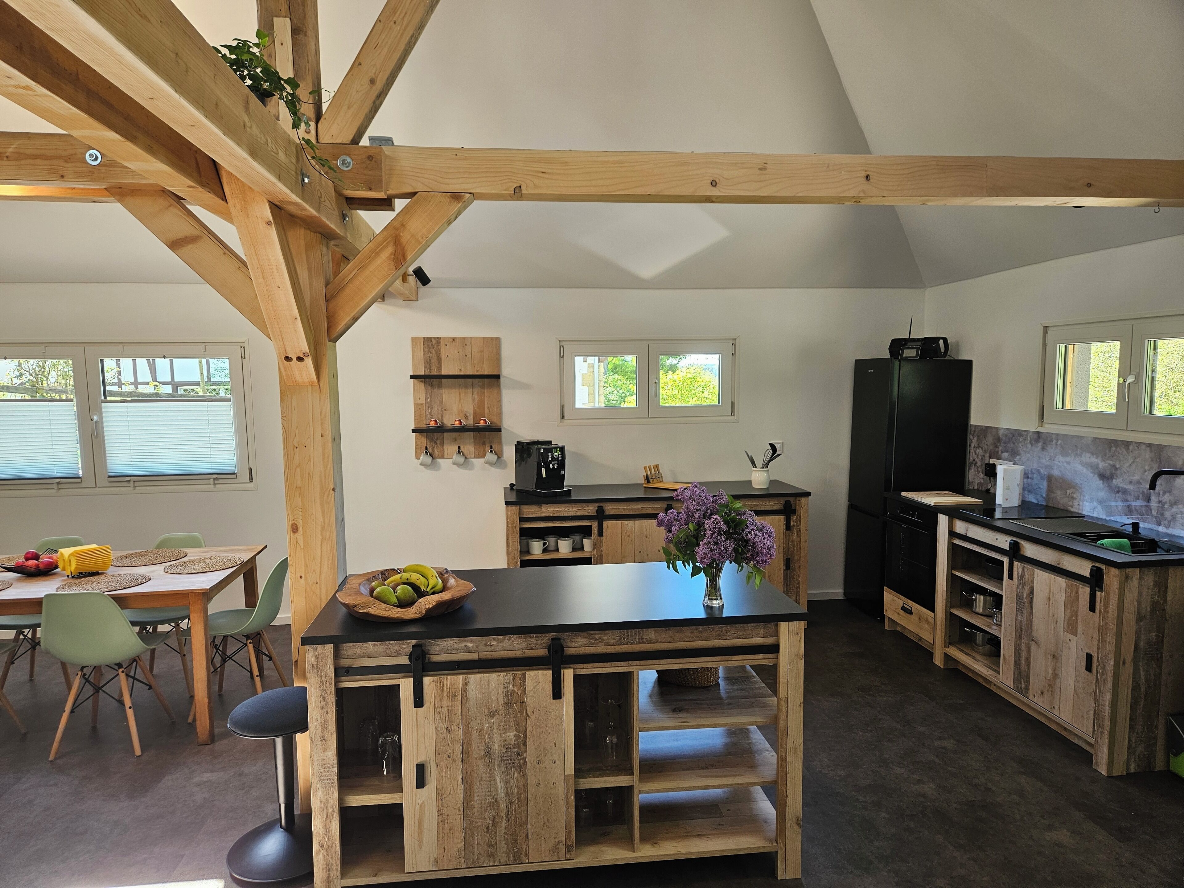 Kühlschrank, Ofen, Herdplatte, Geschirrspüler