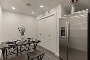 House, 2 Bedrooms, Patio | Dining room - Monticello Cottage in Tulsa (Tulsa)