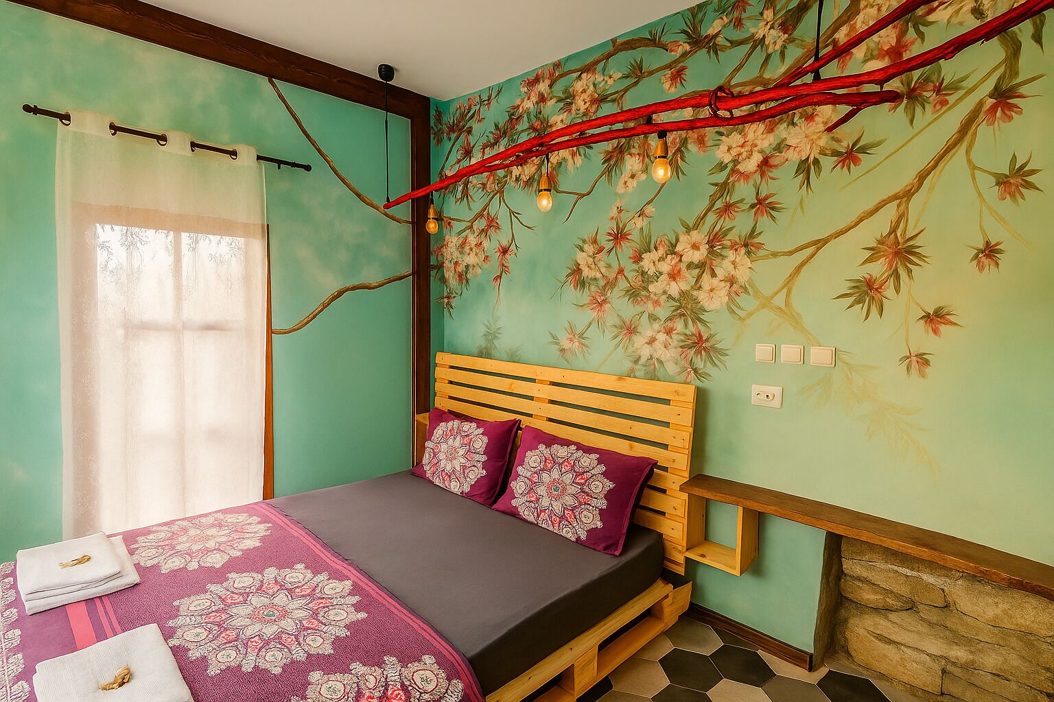 3 habitaciones, tabla de planchar con plancha y wifi gratis 