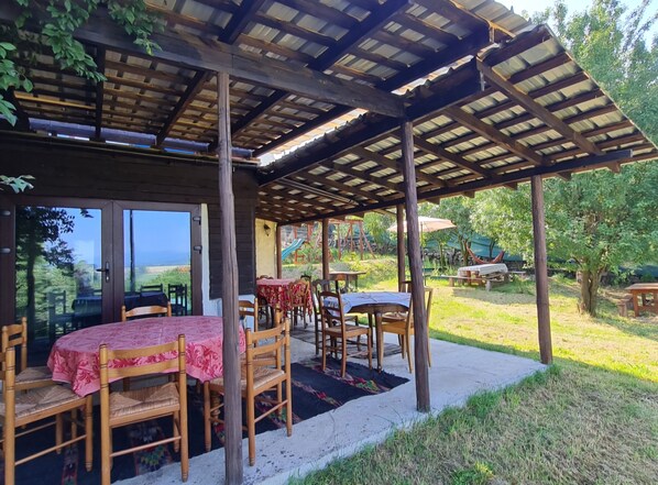 Restauration en plein air