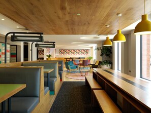 Sittområde i lobbyn