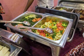 Petit déjeuner continental compris tous les jours