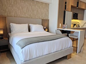 1 soverom, strykejern/-brett, wi-fi og sengetøy