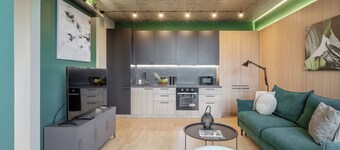 Stylish apartment with a view of Park