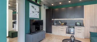 Stylish apartment with a view of Park
