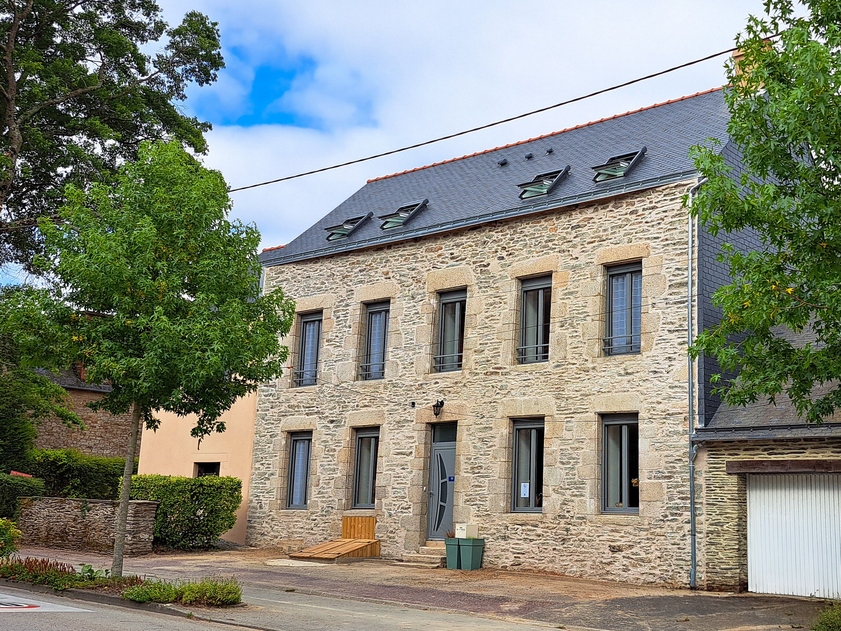 Blick von der Unterkunft