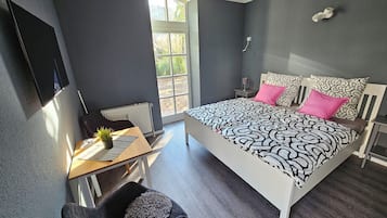 1 quarto, Wi-Fi, roupa de cama