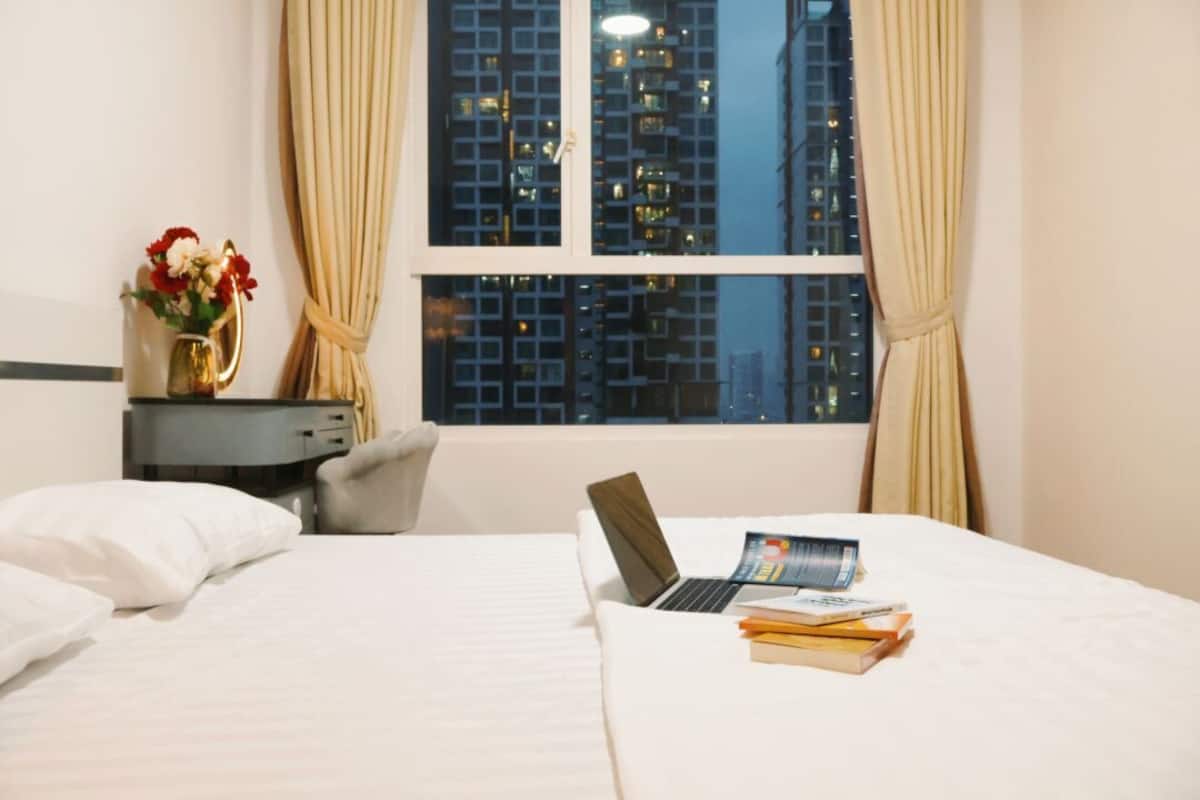 Apartment, Balcony, City View | Blackout drapes, iron/ironing board, free WiFi