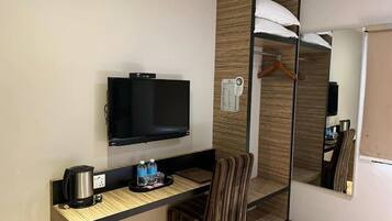 Chambre Double Supérieure, 1 trÚs grand lit | Coin séjour