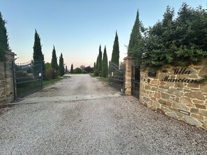 Overnattingsstedets uteområder