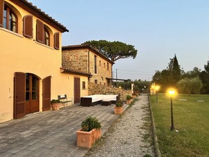 Overnattingsstedets uteområder