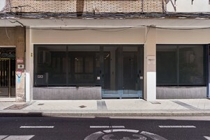 Fachada de la propiedad