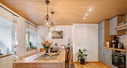 Ferienhaus 'Alte Wognerei' mit privater Terrasse, Gemeinschaftsgarten und WLAN