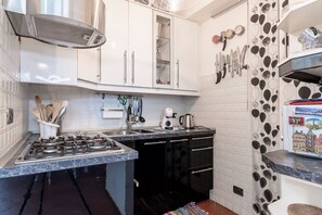 Fridge, microwave, toaster