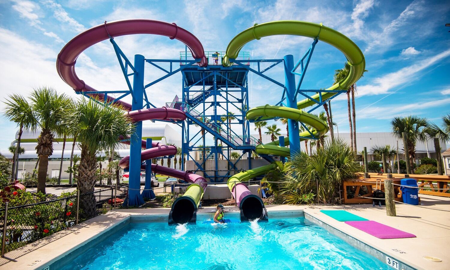 Una piscina climatizada