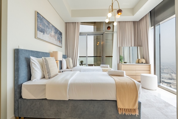 2 Schlafzimmer, Zimmersafe, Bügeleisen/Bügelbrett, kostenloses WLAN