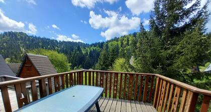 Chalet individuel chaleureux au pied des pistes