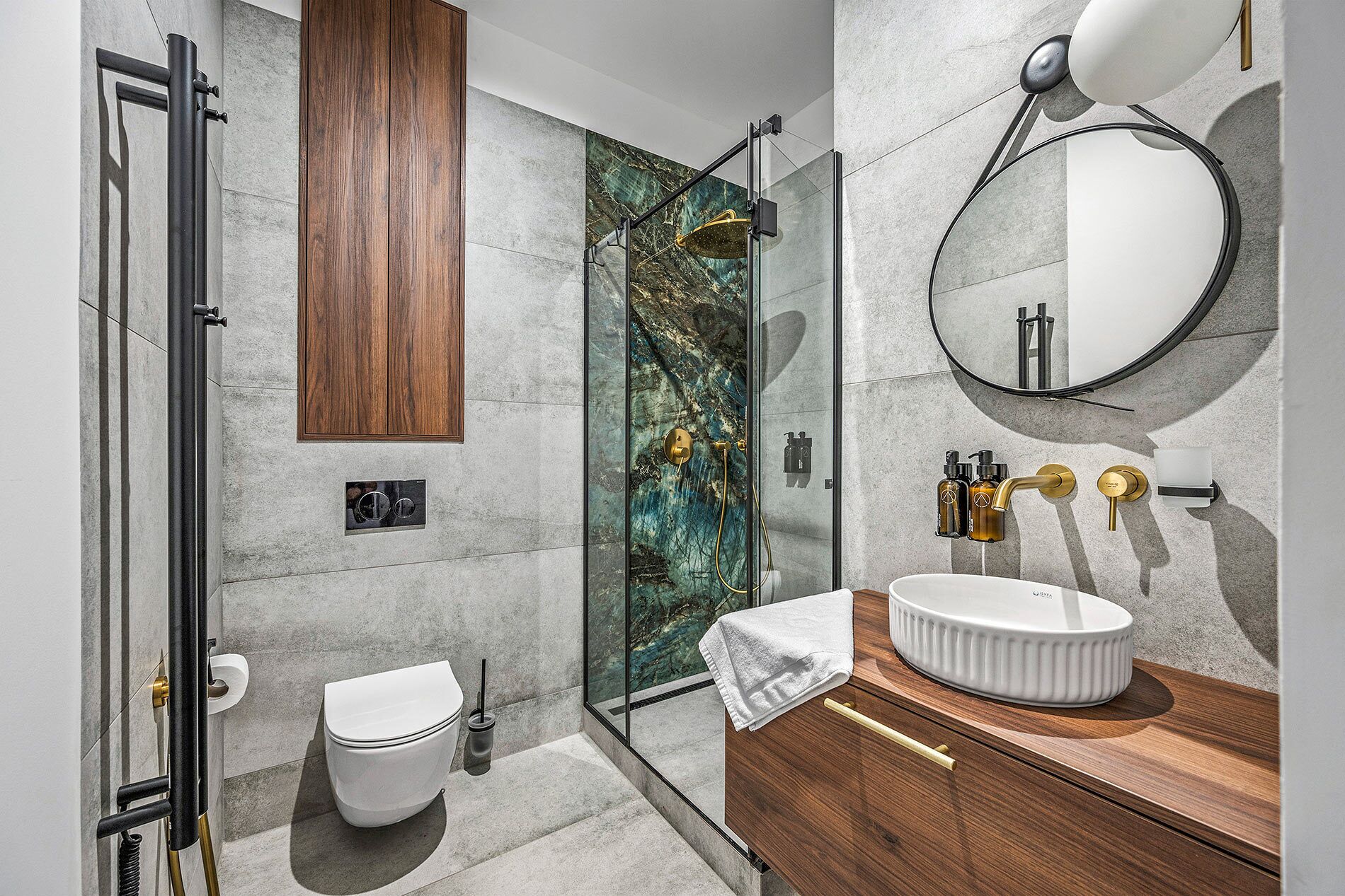 Appartement Romantique, vue montagne | Salle de bain