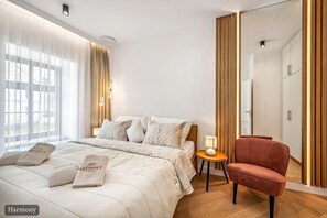 Căn hộ Superior, quang cảnh thành phố | Màn/rèm cản sáng, bàn ủi/dụng cụ ủi quần áo 