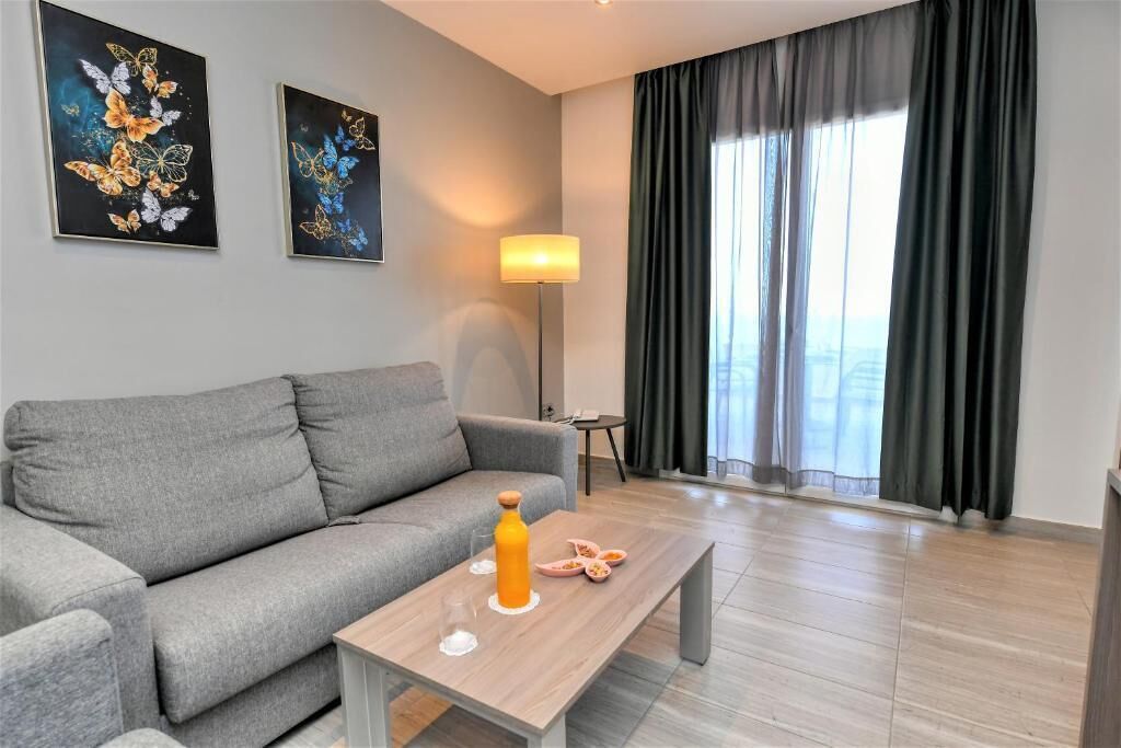 Laptop workspace, blackout curtains