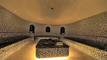 Hammam, massages aux pierres chaudes, massages des tissus profonds