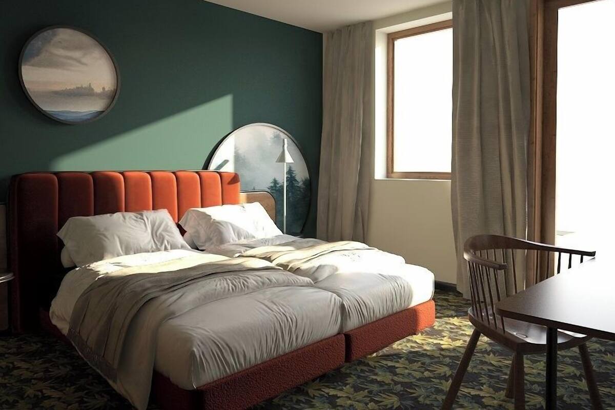 Comfort Double Room, Balcony, Mountain View | Desk, laptop workspace, free WiFi