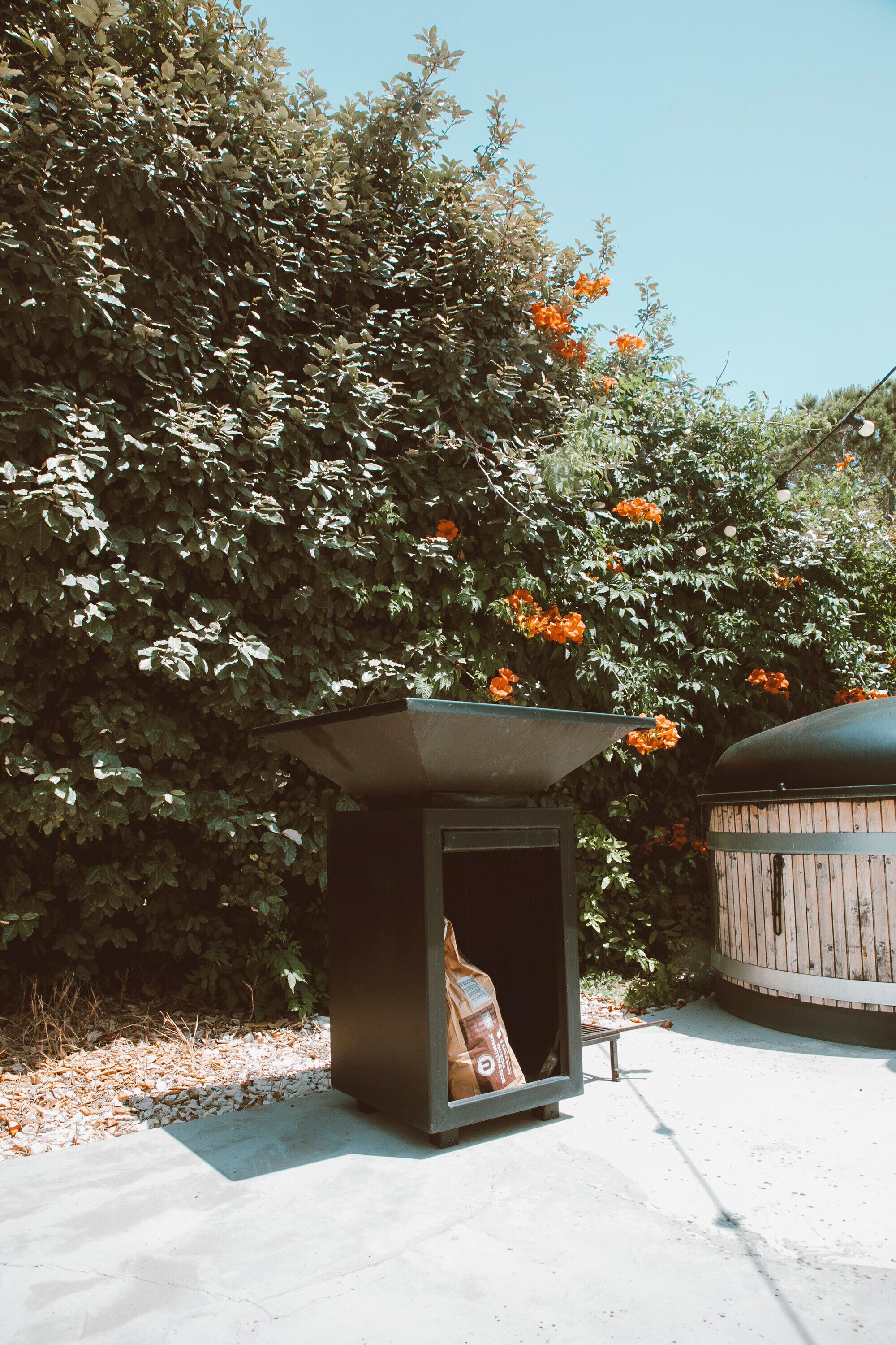 Enceinte de l’hébergement