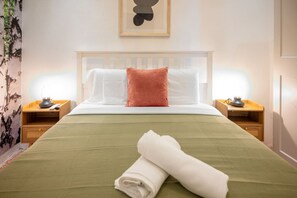 2 多间卧室、熨斗/熨衣板、WiFi、床单