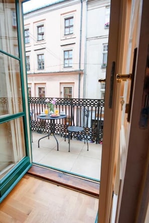 Deluxe-Apartment, 1 Schlafzimmer, Stadtblick