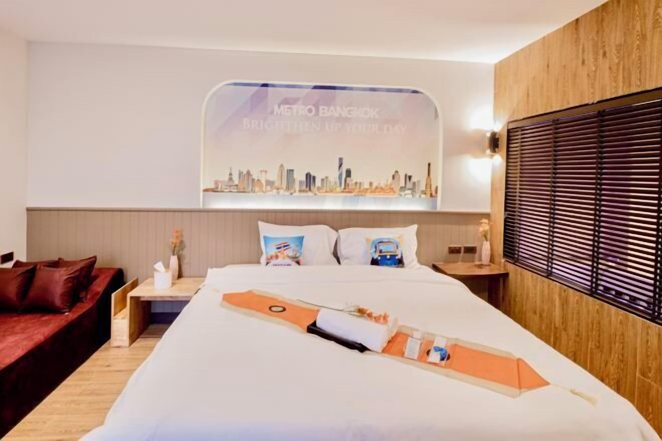 책상, 무료 WiFi, 침대 시트