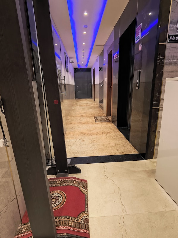 Interior entrance