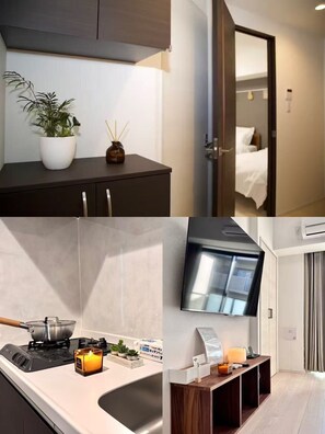 1 chambre, fer et planche à repasser, Wi-Fi, draps fournis