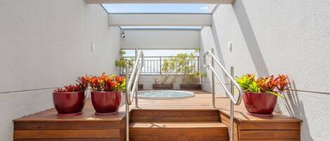 Appartement | Baignoire à remous extérieure