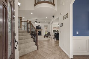 House, 4 Bedrooms, Patio, Pool View | Living room - Unforgettable Memories & Easy Living (Tulsa)