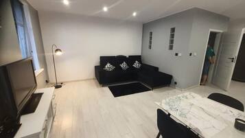 Familiesuite - byudsigt | Strygejern/strygebræt, gratis Wi-Fi