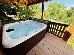 Baignoire à remous extérieure