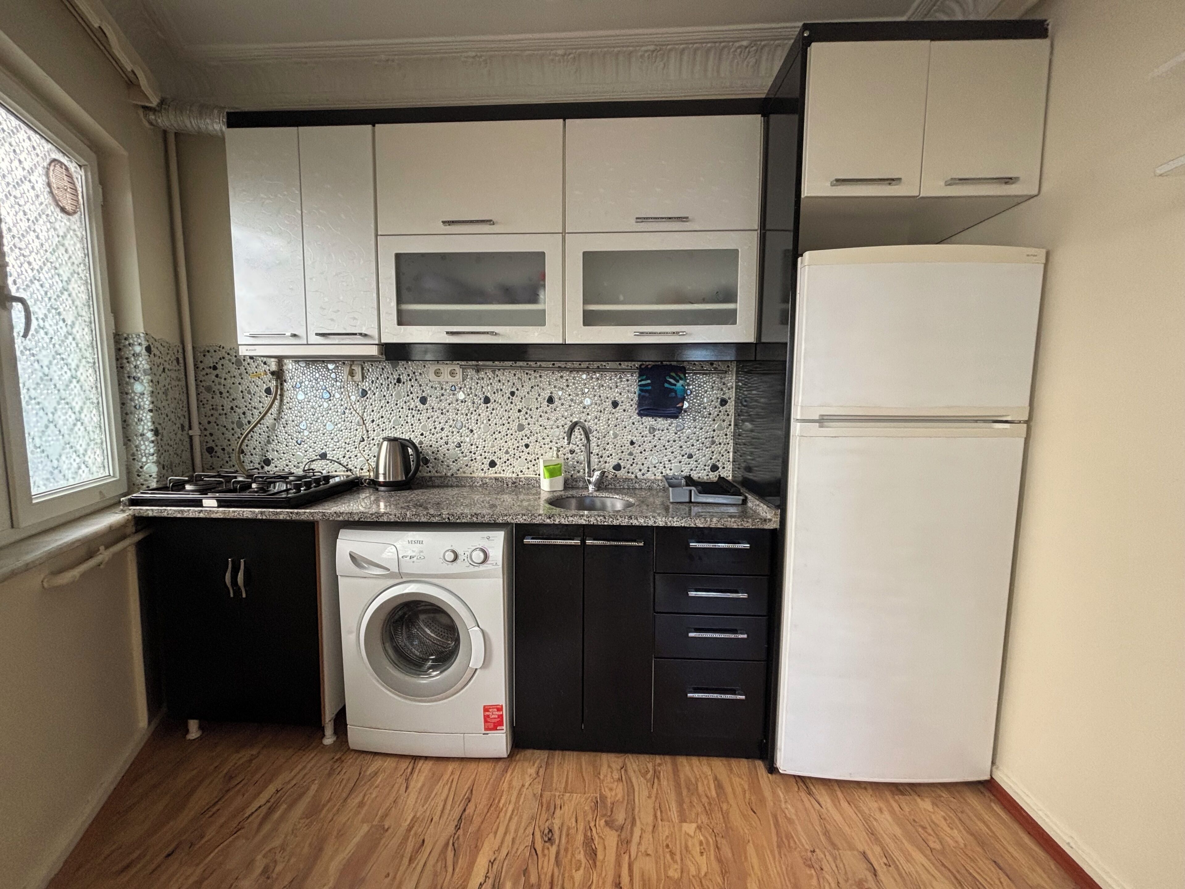 Familienapartment, Balkon | Eigene Küche | Mini-Kühlschrank, Mikrowelle, Herdplatte, Kochgeschirr/Geschirr/Besteck