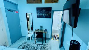 1 室のベッドルーム、アイロン / アイロン台、WiFi、ベッドシーツ