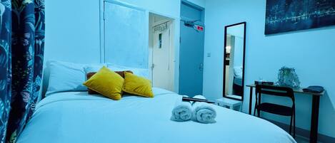 1 soverom, strykejern/-brett, wi-fi og sengetøy