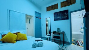 1 室のベッドルーム、アイロン / アイロン台、WiFi、ベッドシーツ