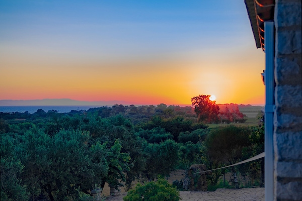 Pemandangan dari properti