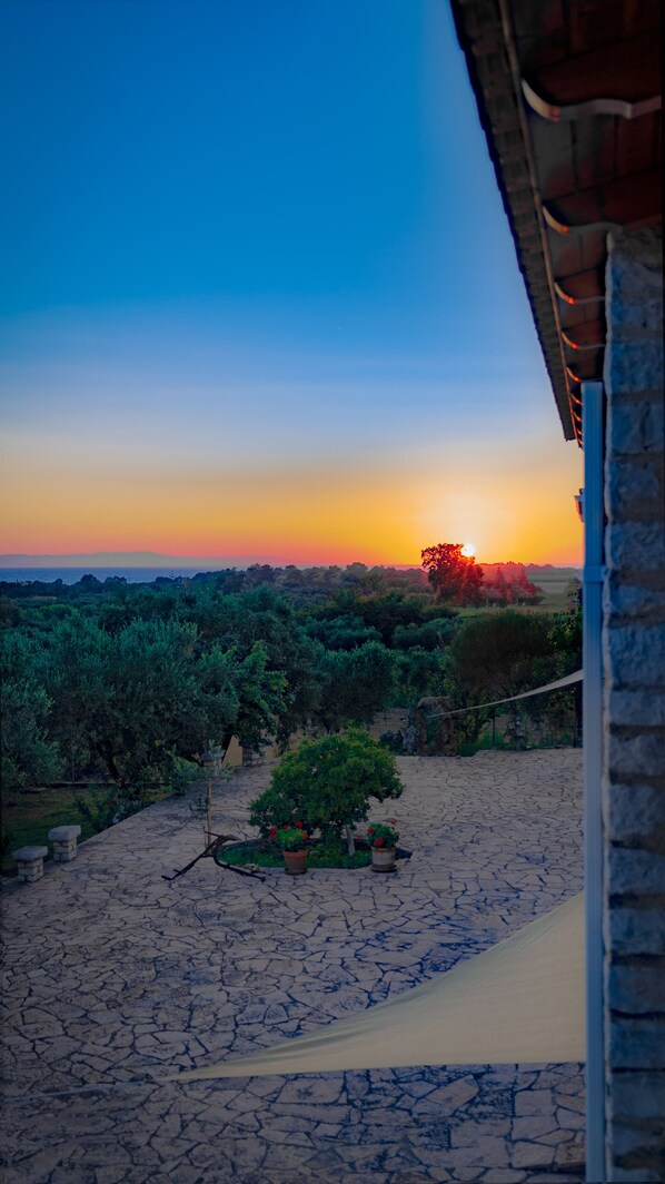 Quang cảnh nhìn từ nơi lưu trú