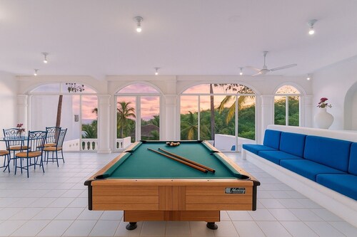 Billiard Table with Ocean Views and Private Pool