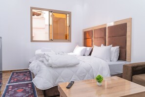 1 室のベッドルーム、WiFi、ベッドシーツ