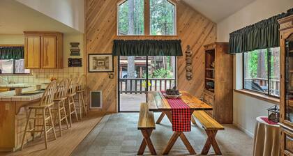Game Room & Deck: Pet-friendly Camp Connell Cabin