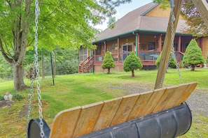 House (2 Bedrooms) | Interior - Wraparound Porch w/ Views: Blue Ridge Mtn Gem! (Bakersville)