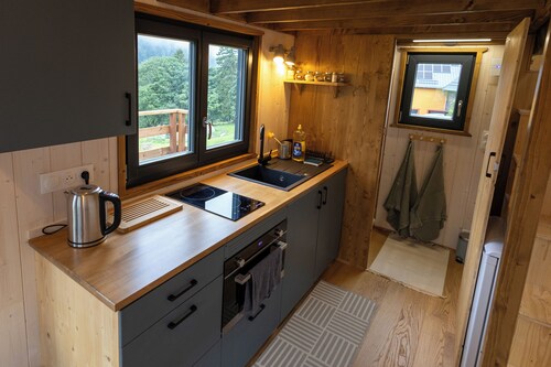Tiny house on the farm
